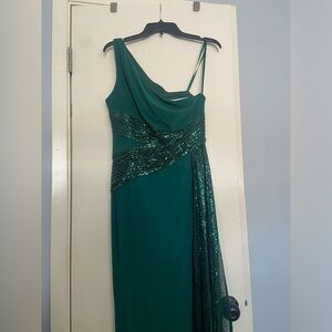 Tight Green Party dress